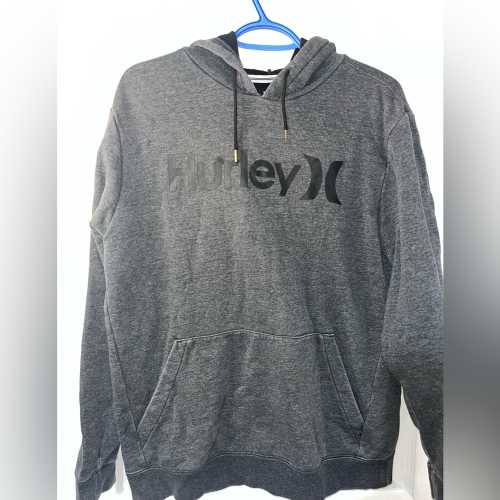 Hurley Gray Men's Hoodie size medium